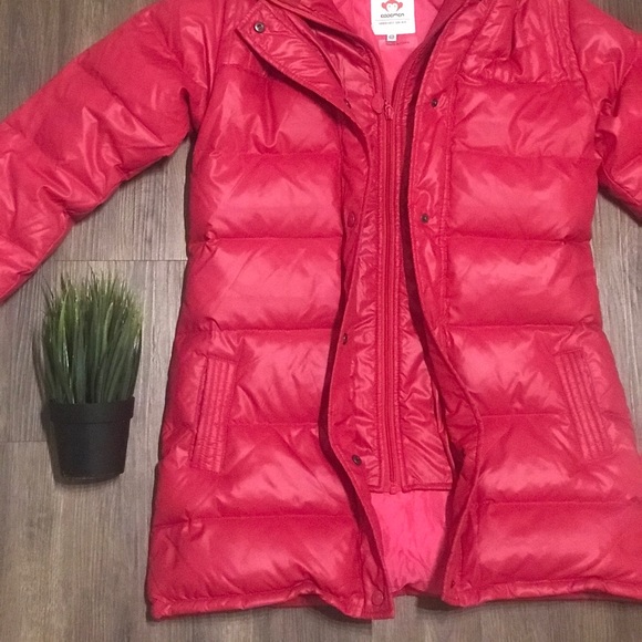 Appaman Featherweight Down Hot Pink Hooded Puffer - Picture 5 of 12